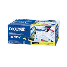 Cartouche Laser de Marque BROTHER TN135Y Yellow (4000 pages)