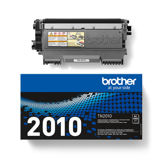 Cartouche Laser de Marque BROTHER TN2010 Noir (1000pages)