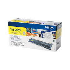 Cartouche Laser de Marque BROTHER TN230Y Yellow (1 400 pages)