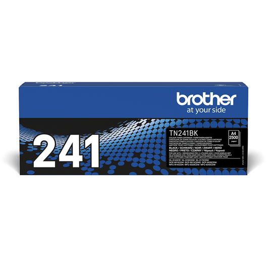 Cartouche Laser de Marque BROTHER TN241BK Noir (2 500 pages)