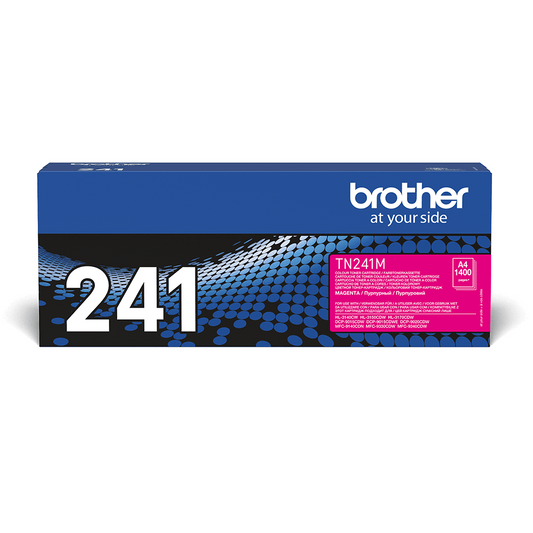 Cartouche Laser de Marque BROTHER TN241M Magenta (1 400 pages)