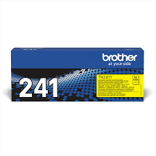 Cartouche Laser de Marque BROTHER TN241Y Yellow (1 400 pages)