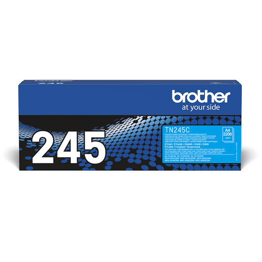 Cartouche Laser de Marque BROTHER TN245C Cyan Haute Capacité (2 200 pages)