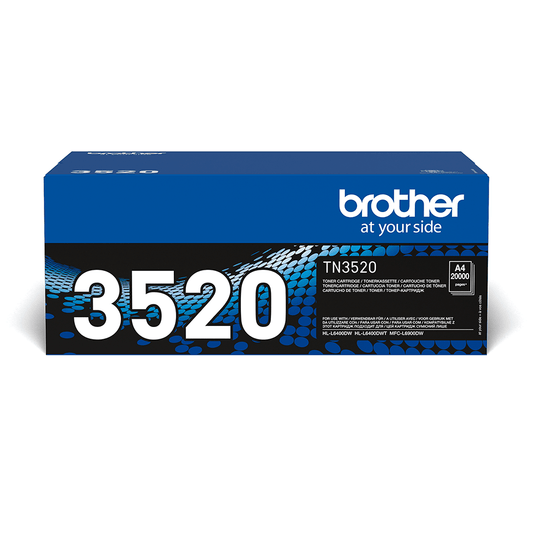 Cartouche Laser de Marque BROTHER TN3520 Noir (20 000 pages)