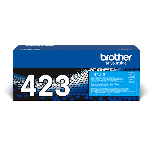 Cartouche Laser de Marque BROTHER TN423C Cyan (4 000 pages)