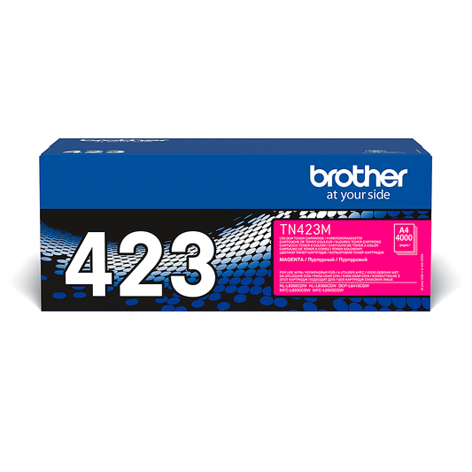 Cartouche Laser de Marque BROTHER TN423M Magenta (4 000 pages)