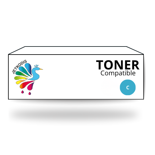 Cartouche Laser Compatible HP 212X (W2121X) - Cyan - Format XL 10000 copies