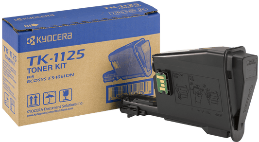 Cartouche Laser de Marque Kyocera TK-1125 Noir (2 100 pages)
