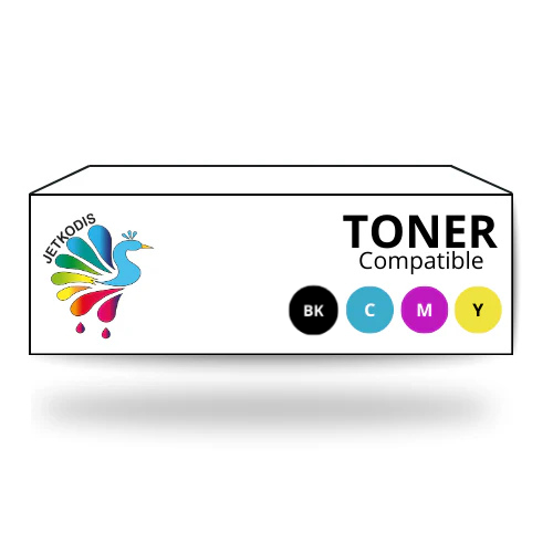 LOT de 4 Cartouche Laser Compatible Brother TN241BK + TN245C + TN245M + TN245Y (1 Noir + 1 Cyan + 1 Magenta + 1 Jaune) (2 500 pages + 3 x 2 200 pages)