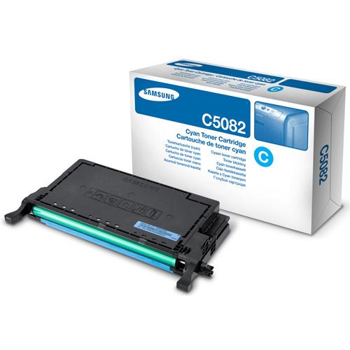 Cartouche Laser de Marque pour Samsung CLT-C5082S Cyan (2000 pages)
