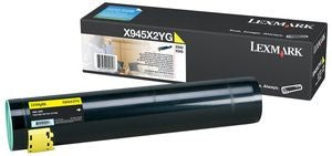 Cartouche Laser de Marque Lexmark X945X2YG Yellow  Haute Capacité (22 000 pages)