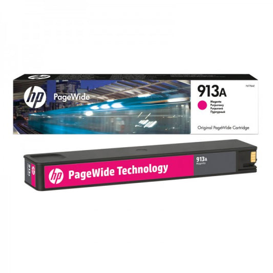 Cartouche Jet d'encre de Marque HP F6T78AE N°913AE Magenta (3 000 pages)