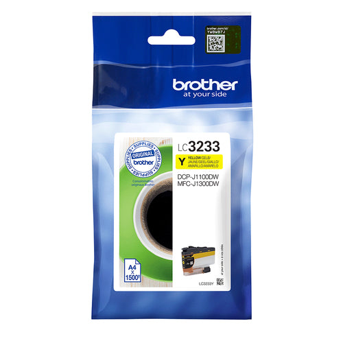 Cartouche d'origine Brother LC3233Y - jaune