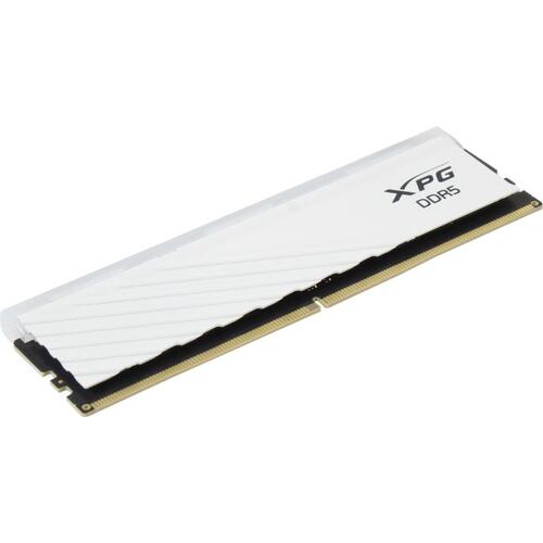 Barrette mémoire 16Go DIMM DDR5 Adata XPG Lancer Blade  5600MHz (Blanc)