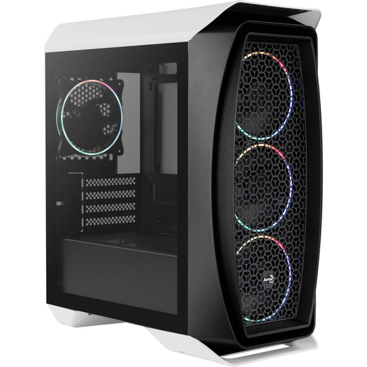 Boitier Mini Tour Micro ATX AeroCool Aero One Mini Eclipse avec panneau vitré (Blanc)