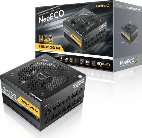 Alimentation ATX Antec NeoEco Gold - 850W (Noir)