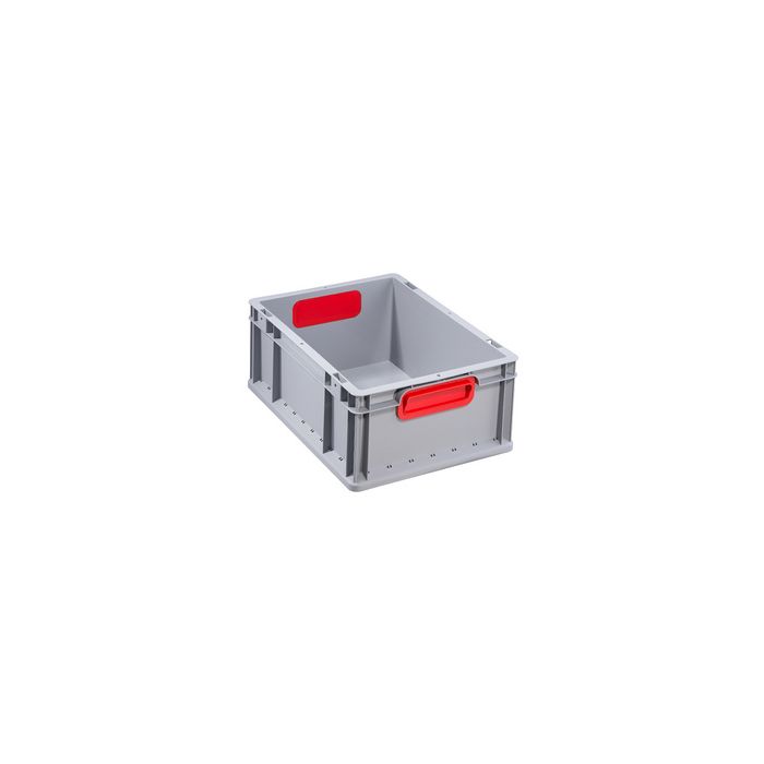 allit Bac de rangement ProfiPlus EuroBox 417, gris/rouge