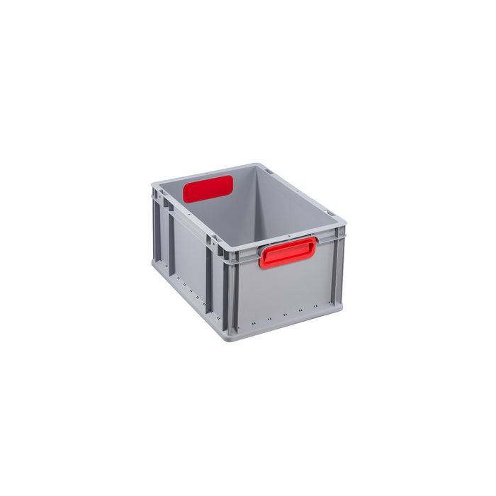 allit Bac de rangement ProfiPlus EuroBox 422, gris/rouge