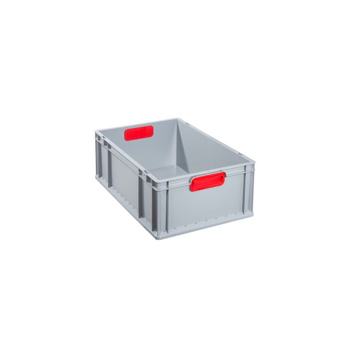 allit Bac de rangement ProfiPlus EuroBox 622, gris/rouge
