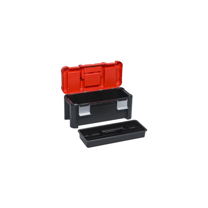 allit Boîte à outils McPlus Alu >C< 25, PP, rouge/noir
