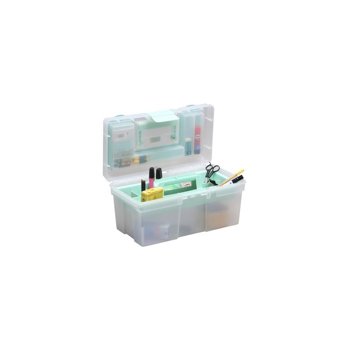 allit Boîte de rangement McPlus Clear 16, PP, vert