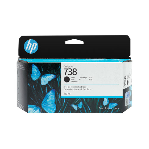 Cartouche d'origine HP 498N4A / 738 - noire