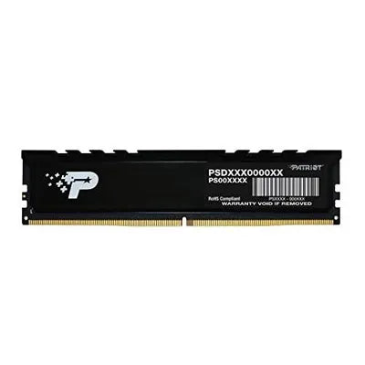Barrette mémoire 8Go DIMM DDR4 Patriot Signature Line  2666Mhz (Noir)