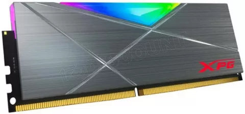 Barrette mémoire 8Go DIMM DDR4 Adata XPG SpectriX D50 RGB  3200Mhz (Gris)