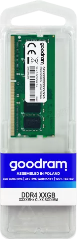 Barrette mémoire 8Go DIMM DDR4 GoodRam 2666Mhz (Vert)