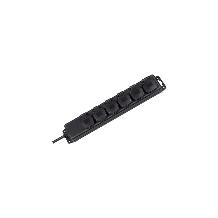 brennenstuhl Multiprise IP44, 6 prises