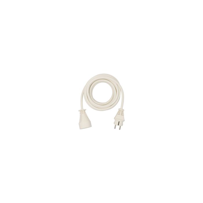 brennenstuhl Rallonge électrique, plastique, blanc, 5 m