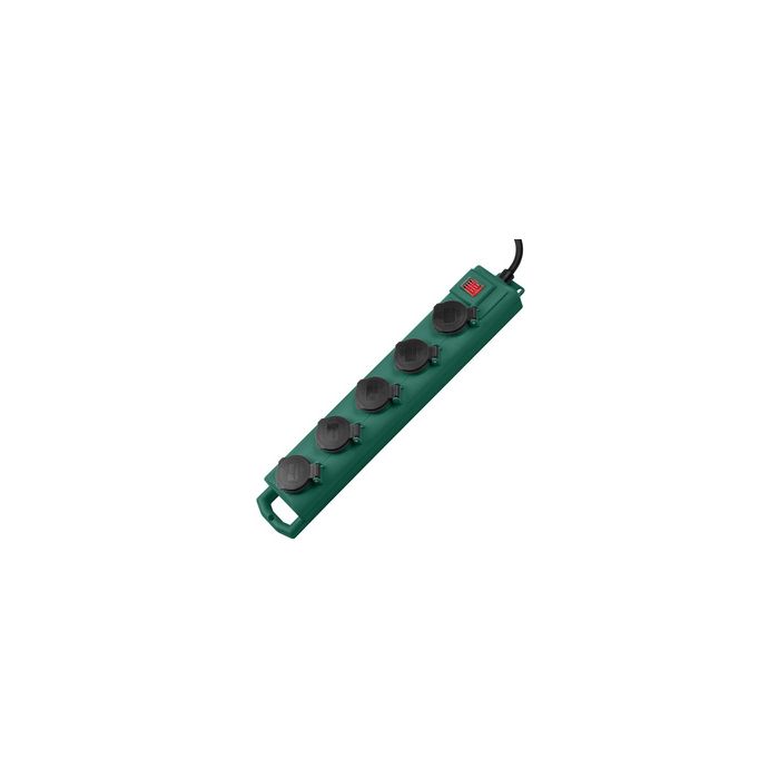 brennenstuhl Steckdosenleiste Super-Solid, IP54, 5-fach