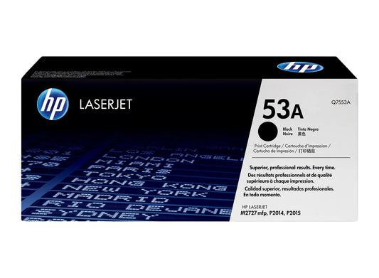 Cartouche Laser de marque HP Q7553A Noir 3000 copies