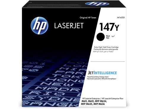 Cartouche Laser de Marque HP W1470Y Noir (42 000 pages)