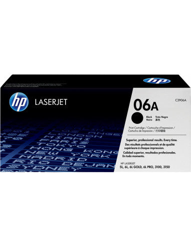 Cartouche Laser de Marque HP C3906A Noir 2500 copies