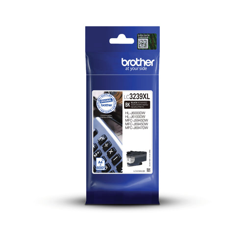 Cartouche d'origine Brother LC3239XLBK - noire
