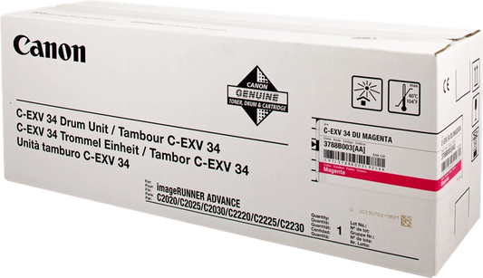 TAMBOUR de Marque Canon C-EXV34MDRUM (3788B003) Magenta - (36000pages)