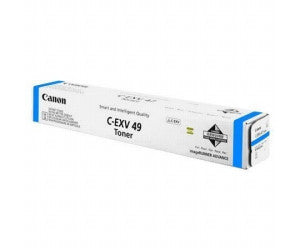 Cartouche Laser de Marque Canon C-EXV49C (8525B002) Cyan (19 000 pages)