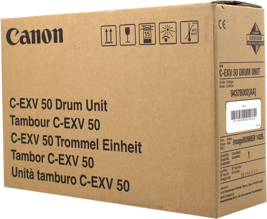 Tambour de Marque Canon C-EXV50DRUM (drum - Unité d'imagerie) Noir (35 500 pages)