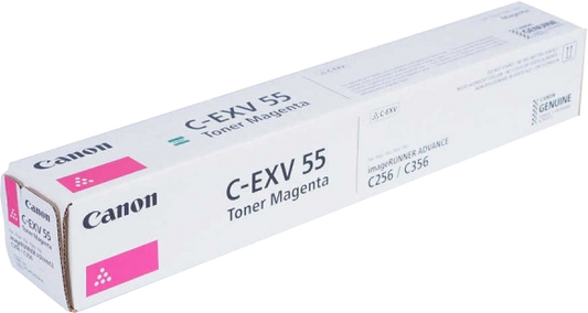 Cartouche Laser de Marque Canon C-EXV55M (2184C002) de Toner Magenta (18 000 pages)