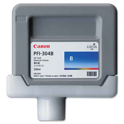 Cartouche Jet d'encre de Marque Canon (PFI-304B)(3857B005) BLEU (330 ml)