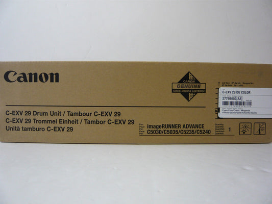 Tambour de Marque Canon C-EXV 29DRUMCYM (2779B003)- 3 Couleurss -  59000 copies