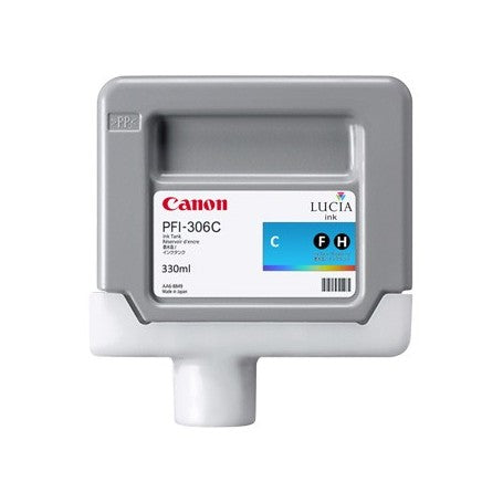 Cartouche Jet d'encre de Marque Canon PFI-306C (6658B001) Cyan (330ml)