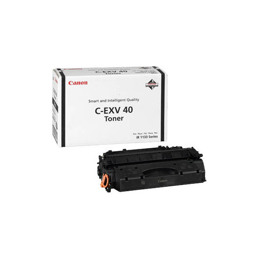 Cartouche Laser de Marque Canon C-EXV40BK (3480B006) Noir (6000 pages)