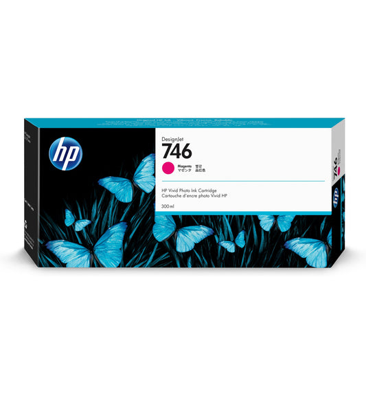 Cartouche Jet d'encre de Marque HP746 P2V78AE Magenta (300ml)