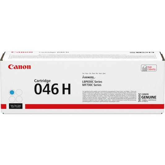 Cartouche Laser de Marque Canon CRG-046C Cyan Haute Capacité (2 300 pages)