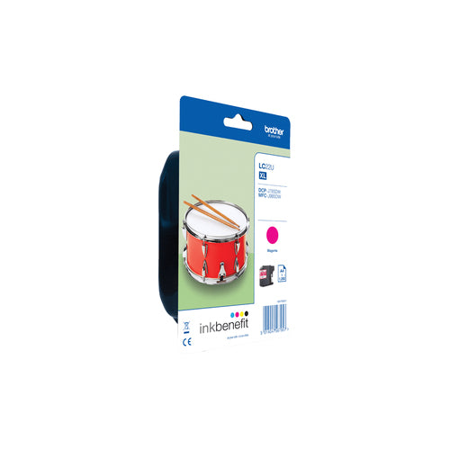 Cartouche d'origine Brother LC22UMBP - magenta