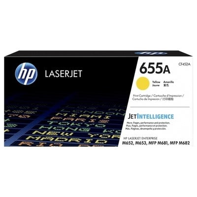 Cartouche Laser de Marque HP CF452A (HP656A) Jaune (10 500 pages)