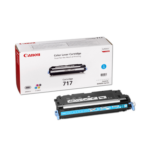 Cartouche Laser de Marque Canon EP-717C Cyan (4000 pages)