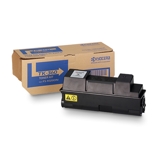 Cartouche Laser de marque Kyocera TK360 Noir (20 000pages)